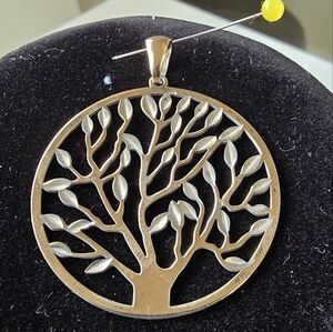 Tree of Life Sterling Silver Italy Pendant